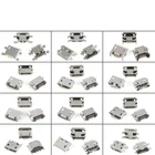 Набор разъемов Micro USB, 60 шт.компл., 12 моделей, набор разъемов USB для MP3, Lenovo, Huawei, Samsung, SMD, DIP