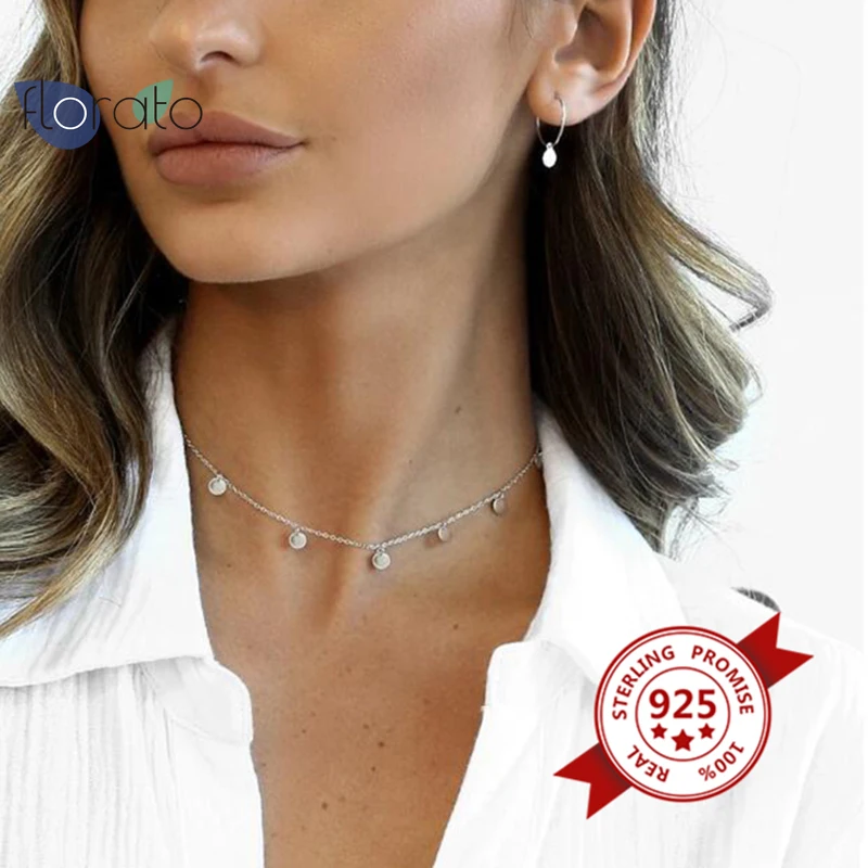 

Hoop Earrings 925 Sterling Silver Exaggerated Large Smooth Round Accessories Simple Party Women's Round Jewelry Earrings