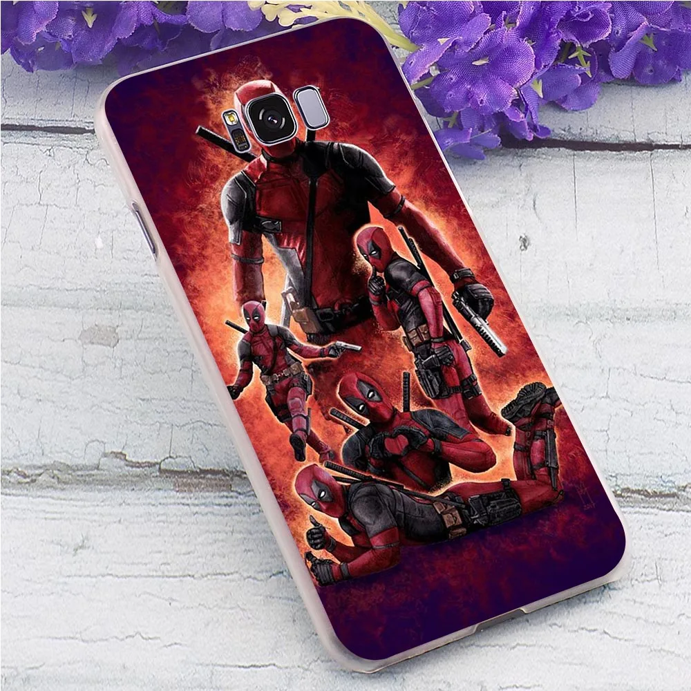 Чехол для телефона Samsung S7 Edge Deadpool Note 8 9 M10/M20/M30 Galaxy S6/S7 S8/S9/S10 Plus S10e|Бамперы| |