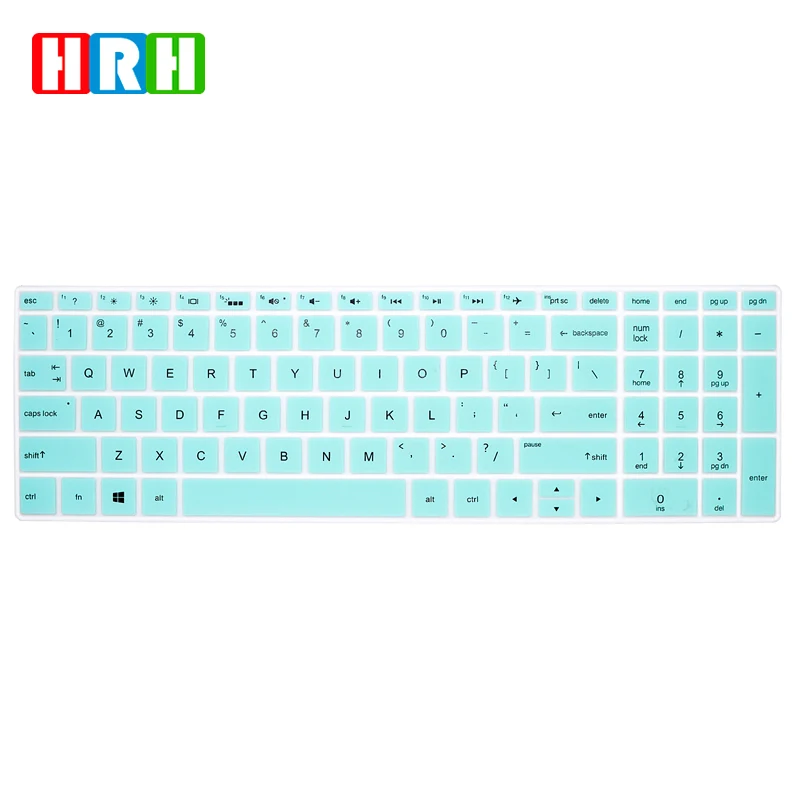 

HRH High Quality Ultra-thin English Silicone Laptop Keyboard Skin Cover For HP Envy 17 17.3" Series/Laptop 15t 17t 17-ca0011nr