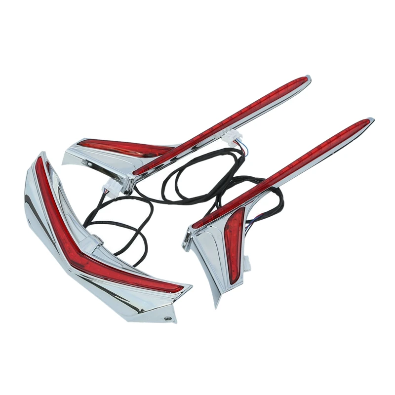 

Motorcycle Fender Tip Accent Vertical LED Tail Light Strip for Honda Goldwing F6B GL1800 13-17