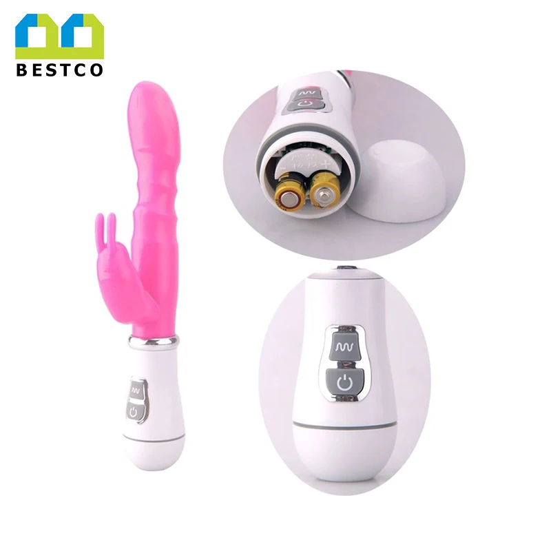 Фаллоимитатор Bestco 18 + вибратор-Кролик для взрослых женские секс-игрушки