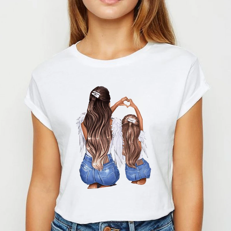 

Женская одежда, повседневная Удобная футболка с графическим принтом для отдыха, уличная одежда в стиле аниме Харадзюку, женские модные эсте...