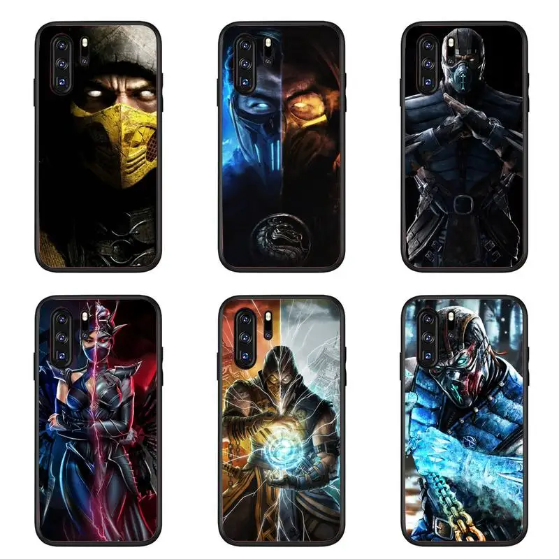 

Hot Mortal Kombat Phone Case For Huawei P9 P10 P20 P30 P40 MART Pro Lite Cover