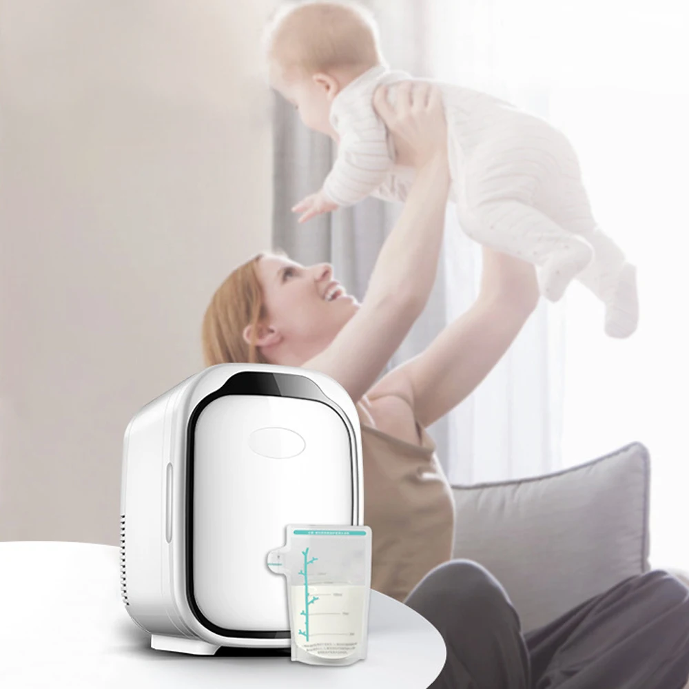 

Мини-холодильник с морозильной камерой и подогревателем, 6 л