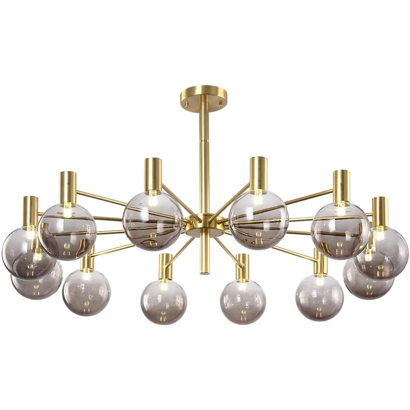 

Light luxury living room led chandelier simple modern home dining room bedroom lamp Nordic novelty cafe chandelier ceiling lamp