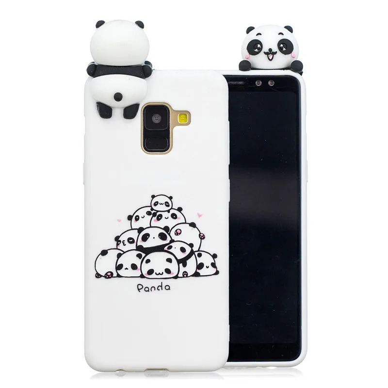 Милая панда, Единорог "," Сова "," Кошка "3D мягкий TPU чехол для samsung J4 J6 A6 A8 плюс A7 A10 A20 A30 A50 A10S A20S A30S A50S чехол Coque
