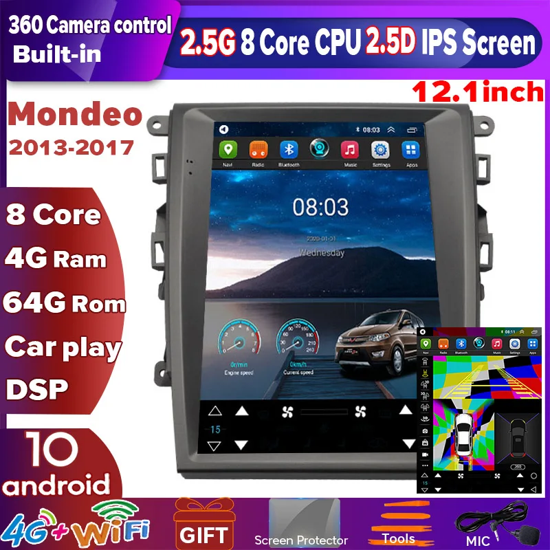 ZOYOSKII Android 10 12 1 дюймов вертикальный экран Тесла стиль автомобильный Радио GPS Bluetooth