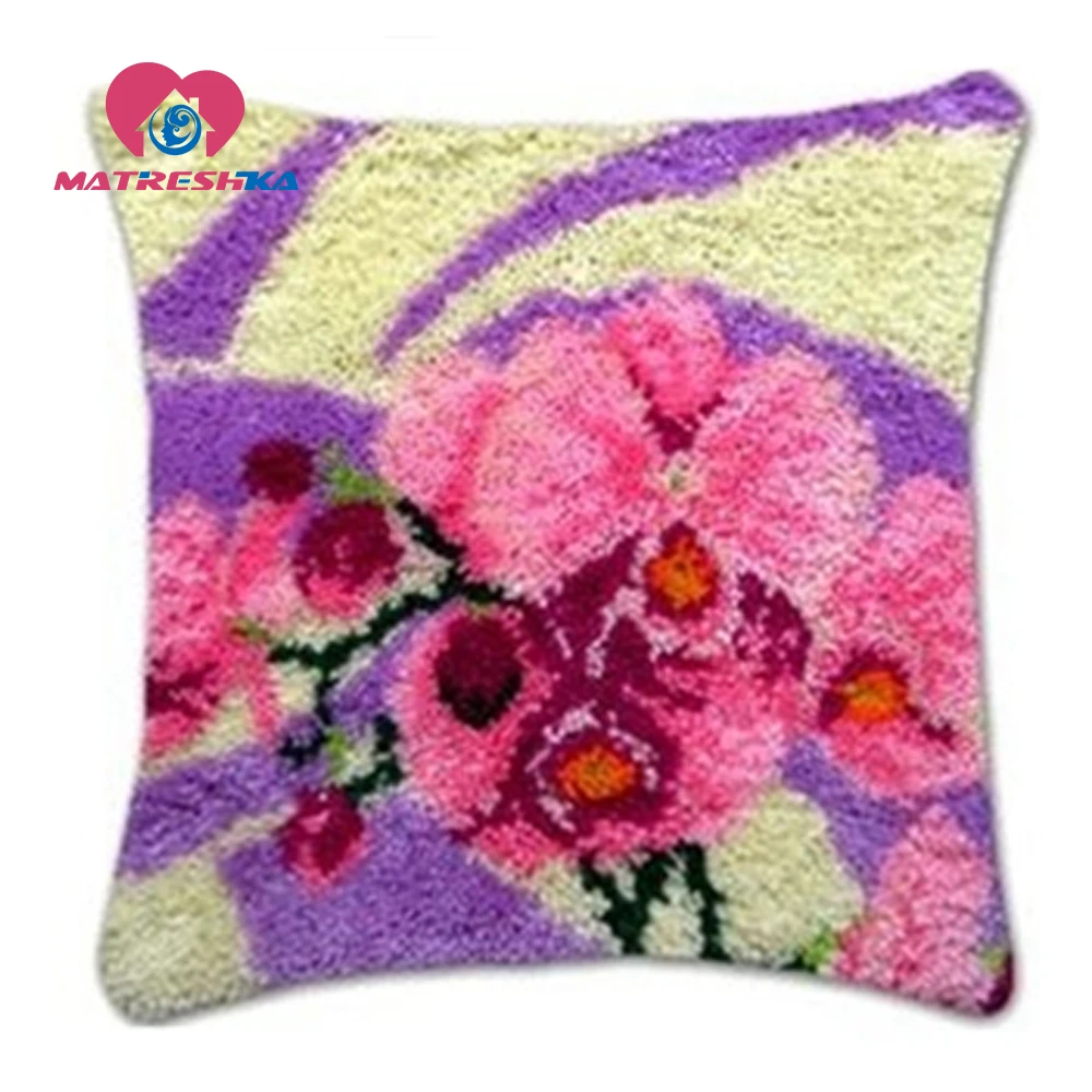 В форме цветов вышивка крестиком Подушка Сделай Сам ковер вышитые подушки наборы