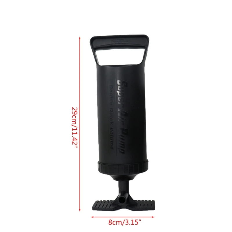

Portable Hand Air Ball Pump, Inflatable Manual Air Pumb for Rafts, Air Mattresses, Soccer Balls, Basketballs, Volleyballs and Fo