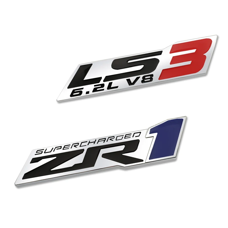 Металлические наклейки LS3 6.2L V8 гриль фоторамка корпус багажника для GM Chevrolet Cruze