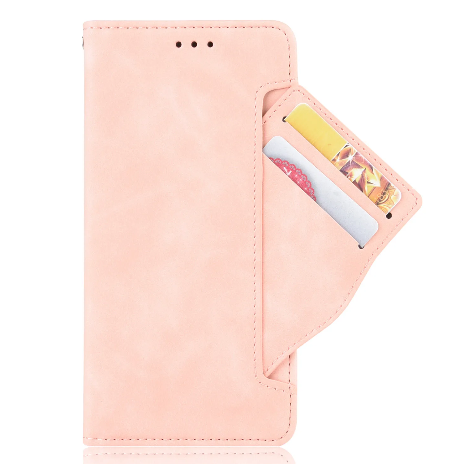 Matte Leather Rotate Multi-card Slot Wallet Flip Case For Google Pixel 4 4XL 3A XL With Photo Frame |