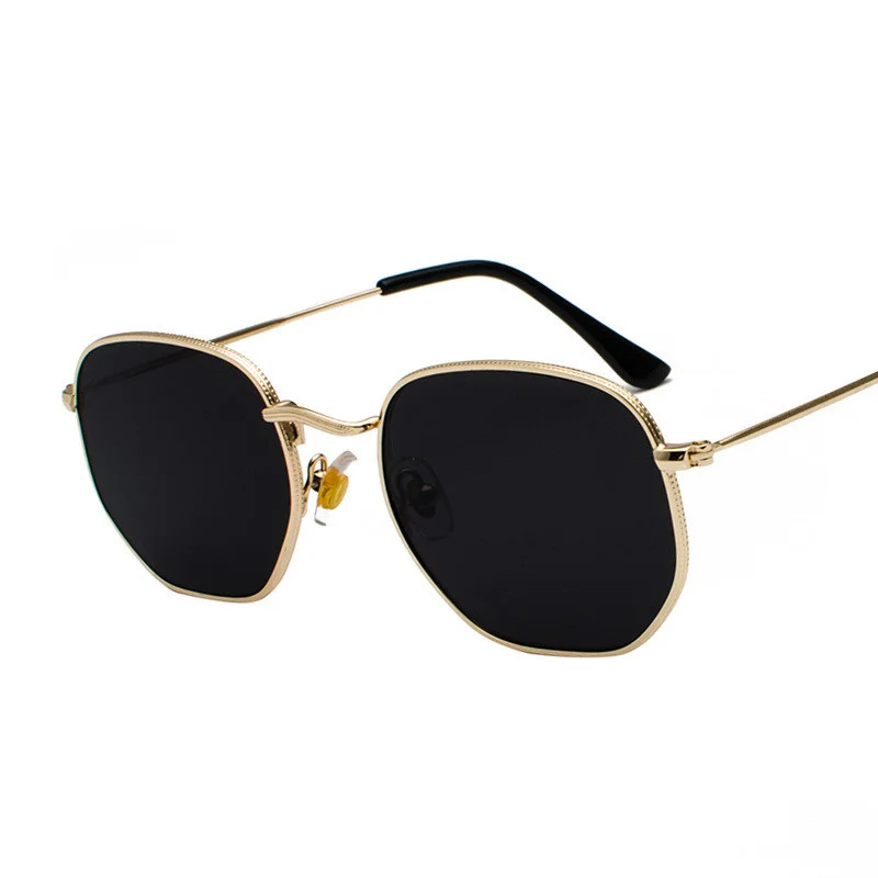 

2021 vintage male metal sunglasses female designer driving eyewear uv400 male sunglasses