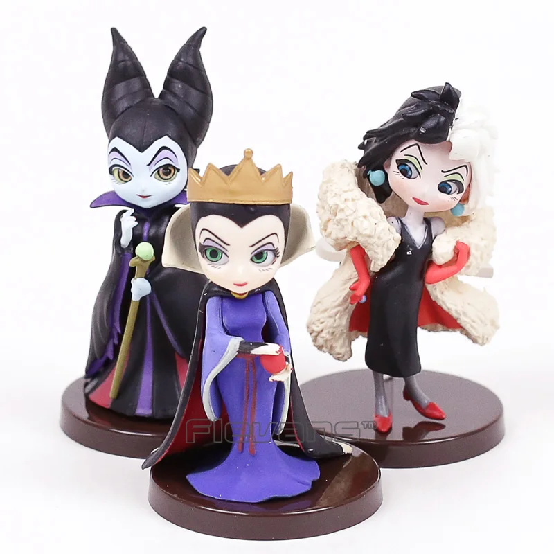 Q Posket персонажи принцессы злодея королева Злодеи ПВХ Фигурки игрушки QPosket куклы 3