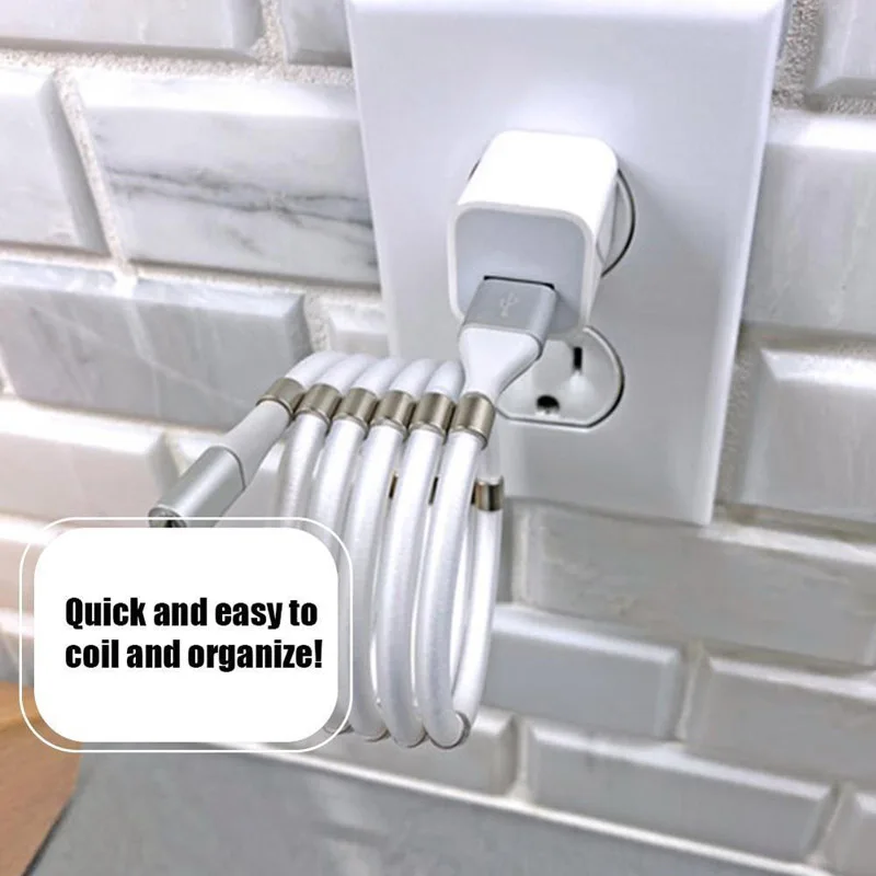 Магнитный кабель поглощение 1 м износостойкий технические характеристики белый