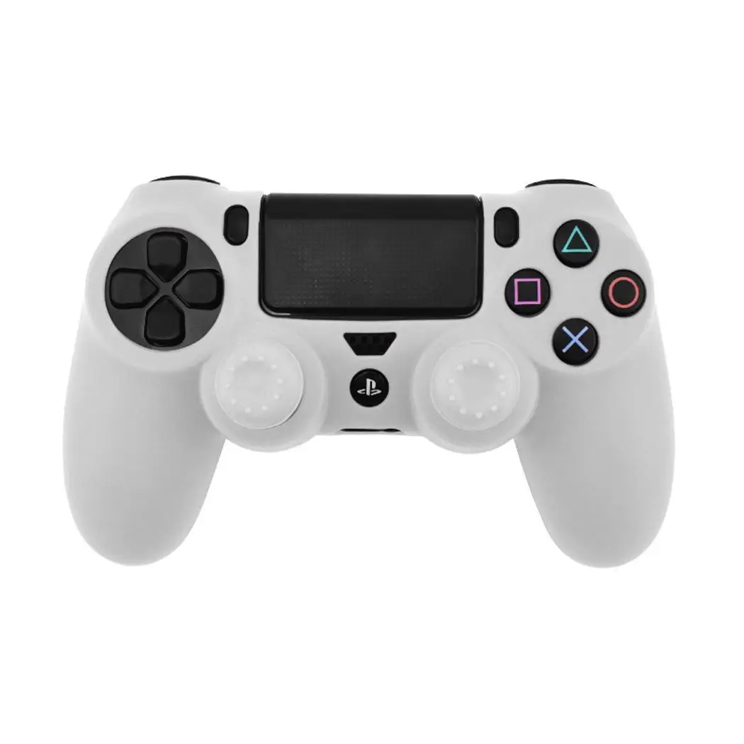 Мягкий силиконовый чехол для PS4 Pro Slim Solid Handle защитный геймпад | Электроника