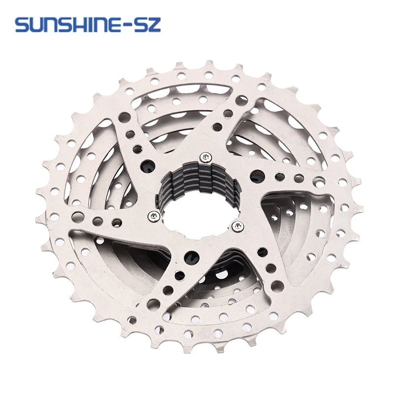 SUNSHINE MTB Cassettes 8 9 10 11 12 Speed Flywheel 36T 40T 42T 46T 50T 52T Mountain Bike Freewheel 9V 10V K7 Sprocket | Спорт и