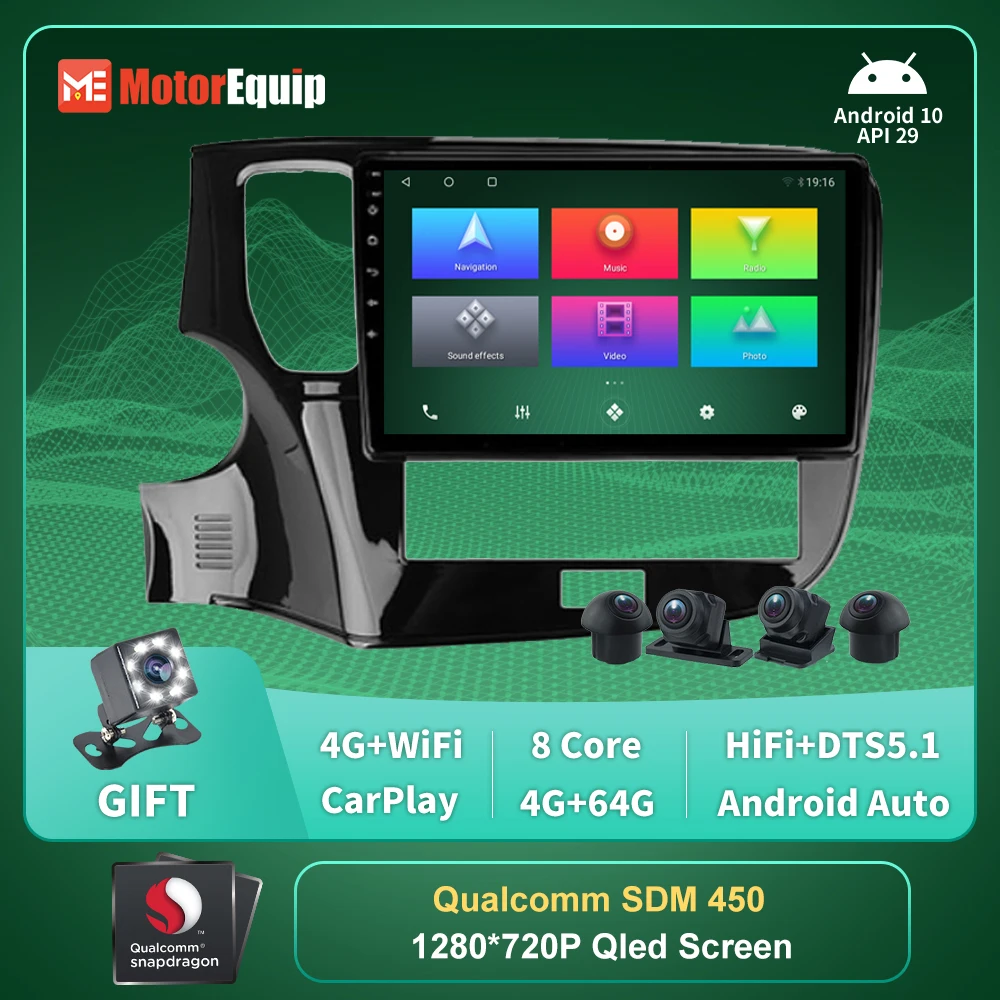 

Car Radio for Outlander 3 GF0W GF0W 2012-2020 Android 10 Multimedia Video Player Navigation GPS DTS 5.1 Autoradio Carplay 2din