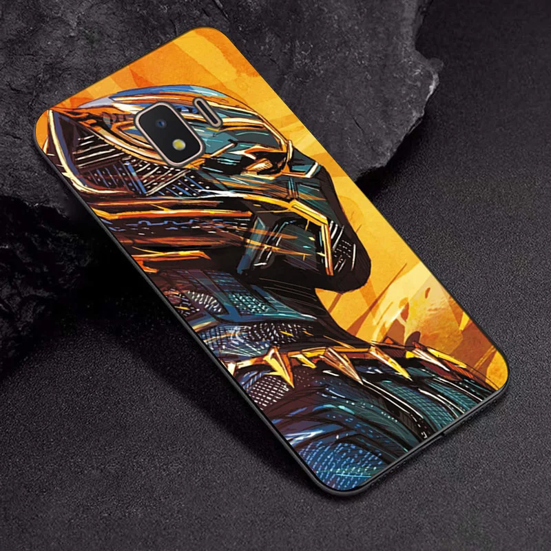 TPUBLK639 Чехол для телефона Marvel Железный человек для samsung Galaxy J2 J4 Core, черный чехол из ТПУ для samsung J4 J6 Plus чехол J5 J7 Prime - Цвет: TPUBLK639