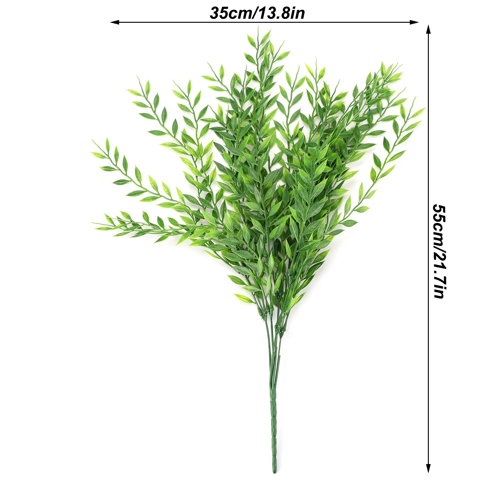 5 вилок искусственные листья пластиковые растения лоза стены висит сад гостиная