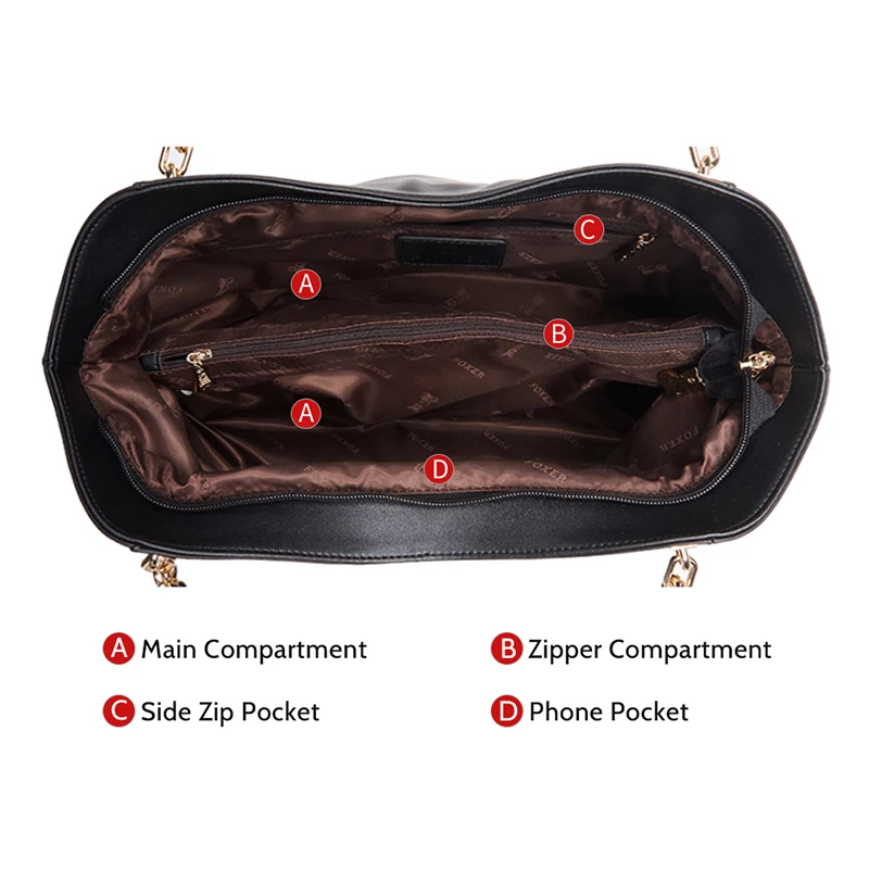 Женская сумка тоут из натуральной кожи с отделением для карт|women genuine leather bag|genuine