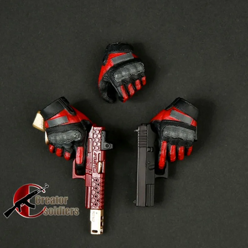 

1/6 action figure weapon hand type female soldier glove hand model A type B suitable for 12 inch action figure accessories