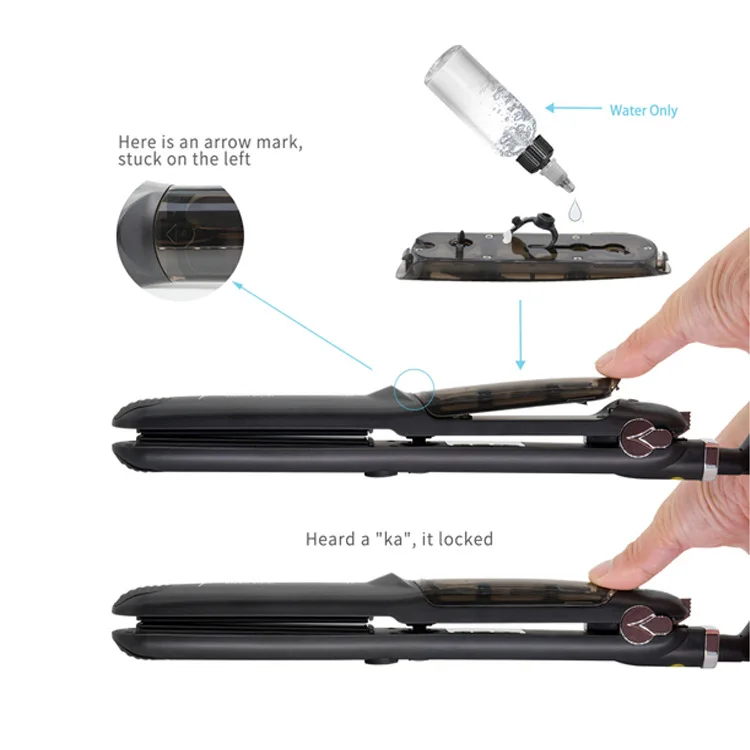 

Professional Hair Straightener Ceramic Flat Irons Straightening Iron Curling Corn Styling Tools Hair Iron Tourmaline Curler