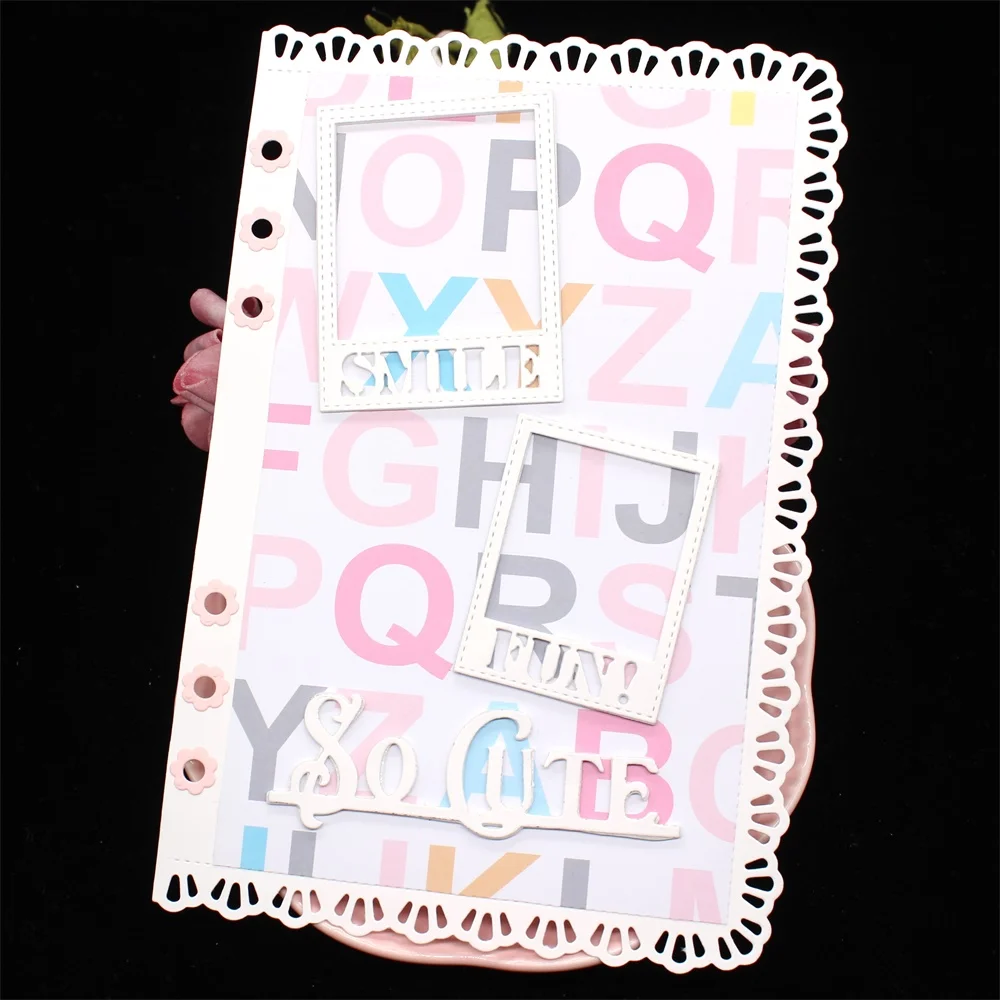 

Фотопланировщик KSCRAFT, трафареты для резки металла, трафареты для скрапбукинга, декоративные тисненые бумажные карточки для фотоальбома