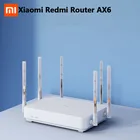 Маршрутизатор Xiaomi Redmi AX6 WIFI6, беспроводной трехгигабитный, OFDMA, эффективный усилитель сигнала передачи, 6-ядерный чип предприятия