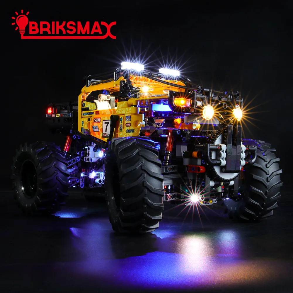 BriksMax светодиодный светильник для Technic 42099 4X4 X-treme Off-Roader светильник ing Set(не включает модель