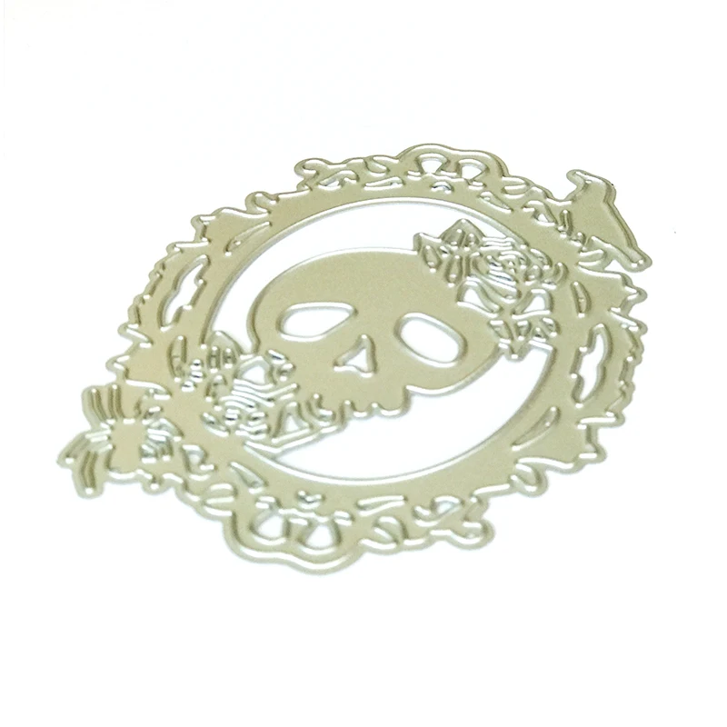 

Skeleton Dies Halloween Metal Cutting Dies Scrapbooking Rose Craft Die cut Stencils for DIY Paper Card making stamp and dies