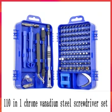 Magnetic Screwdriver Set Hex Torx Precision Bit 110 In 1 Screw Driver Kit PC Mobile Phone Digital Device Repair Hand Tools