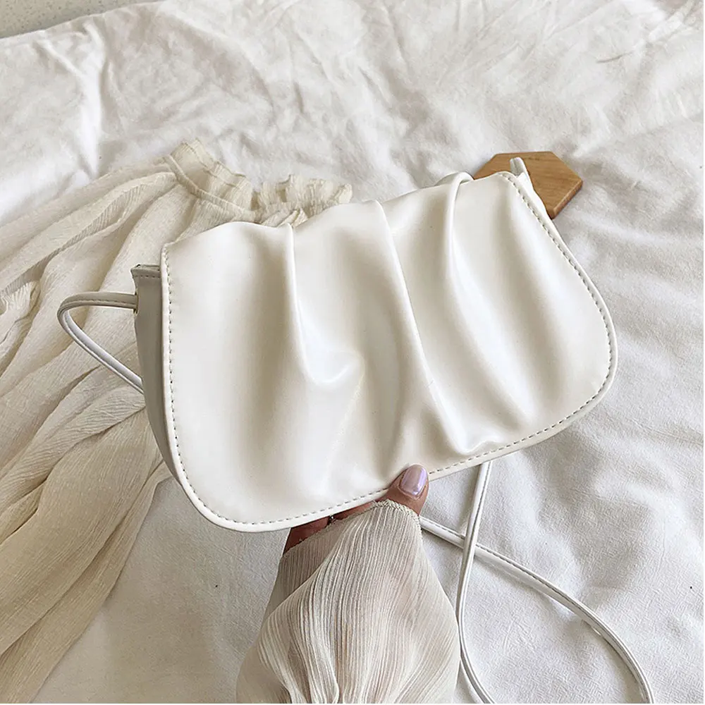 Сумка на плечо Женская в стиле ретро модный винтажный мягкий клатч тоут через