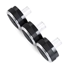 3 шт.компл. ручка кондиционера для автомобиля, кнопка управления нагревом, автомобильные аксессуары, Ручка переменного тока из алюминиевого сплава для Mazda 3 BL 2010-2013