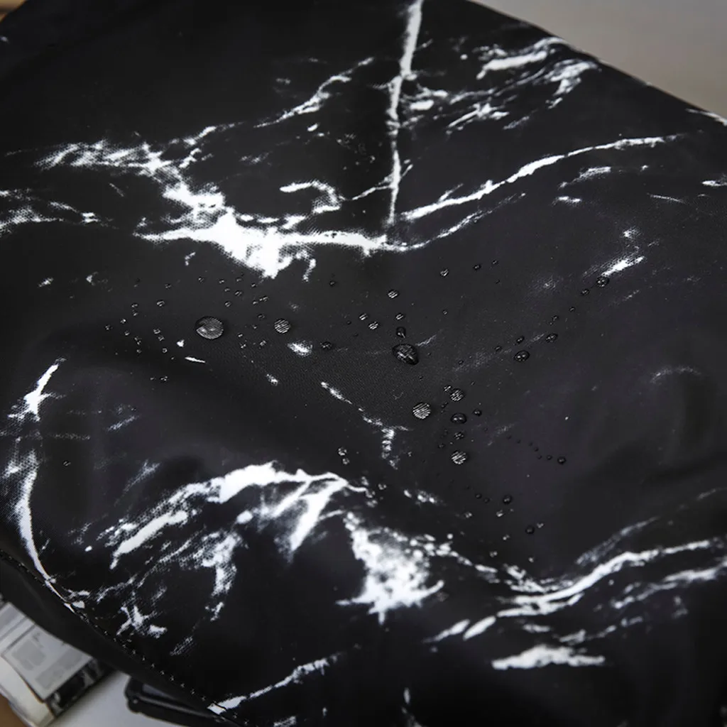 Aelicy мраморный узор сумки-мессенджеры граффити холст кожа большая сумка на плечо