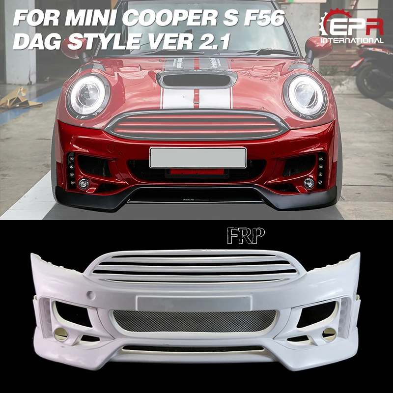 8 шт. комплект из стекловолокна для F56 Mini Cooper S DAG Style Ver 2 1 (передний/задний бампер