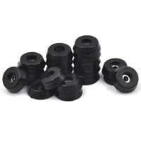 10x anti slip furniture legs feet black speaker cabinet bed table box conical rubber shock pad floor protector furniture parts
