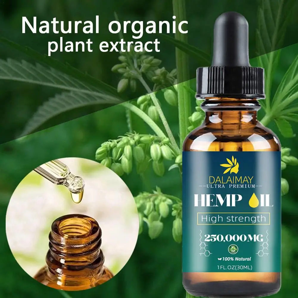 

Natural Organic Hemp Seed Essential Oil Extract for Anxiety & Stress Relief Improve sleep Soothing Fatigue Facial Body Care Oil