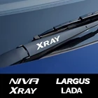 4 шт., светоотражающие наклейки на окна для Lada Xray Largus Granta Niva
