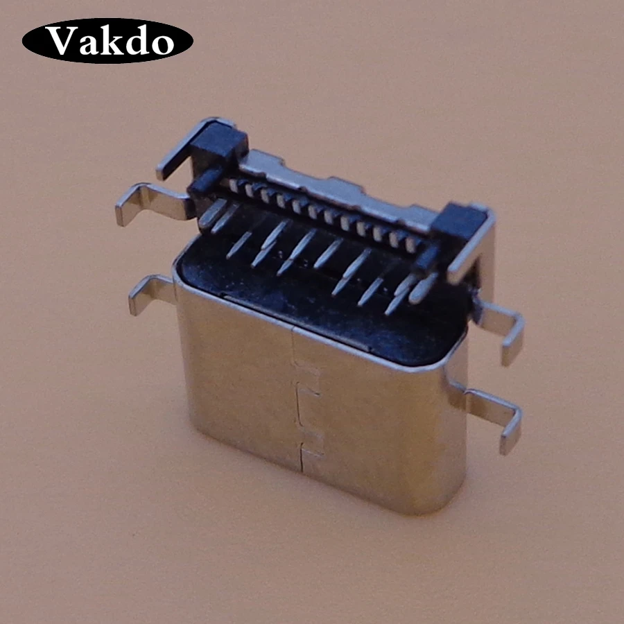 5 шт. микро 12 контактов Тип C USB 3 1 гнездо сделай сам Разъем разъем Type зарядный порт