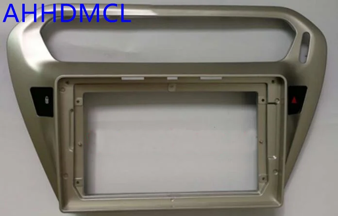 

Car Fascias Navigation Fascia Dash Frame Kit For 9" Universal Android Multimedia Player For Citroen C-Elysee 2008 2009 2010~2018