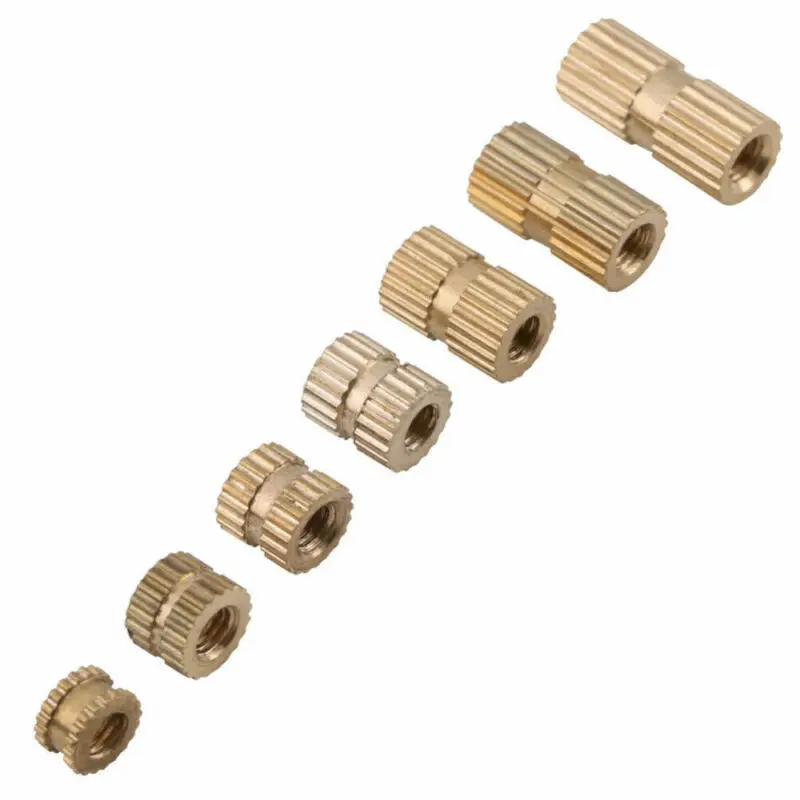 150 шт. M3 3 мм 12 латунная Резьбовая тепловставка пластиковая 3D печать гайка