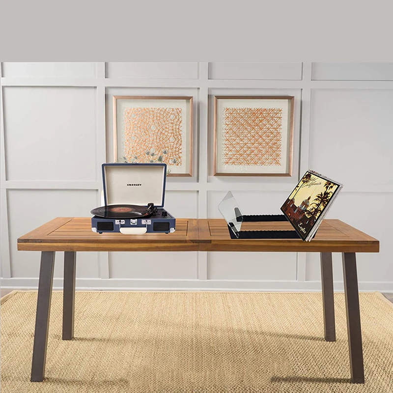 

Vinyl Record Storage Holder Acrylic Music Albums Multifunctional Display Stand in This Modern Portable Rack Unit GHS99