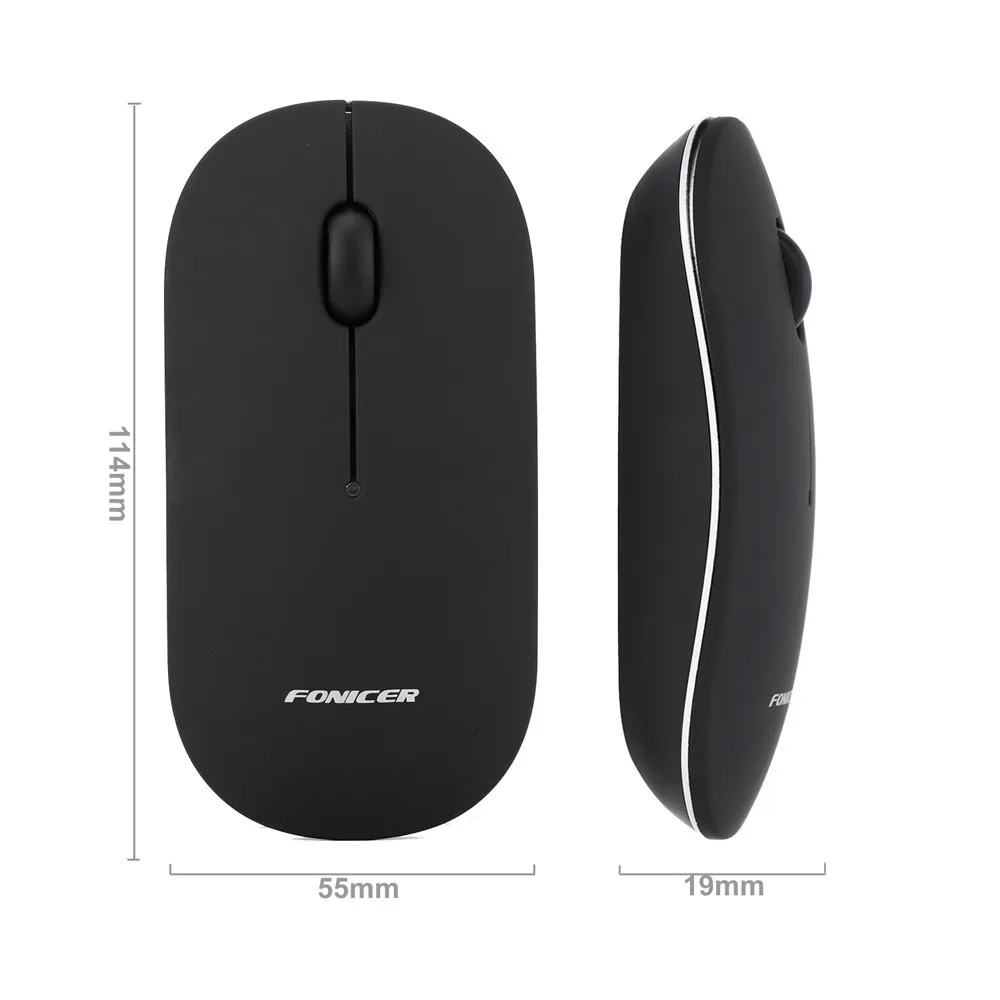 Беспроводная оптическая USB-мышь 2400 DPI 4 кнопки Bluetooth 0 5 цветов | Компьютеры и офис