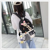canvas schoolbags for teenage girls female children shoulder bags new trend female backpack fashion women backpack