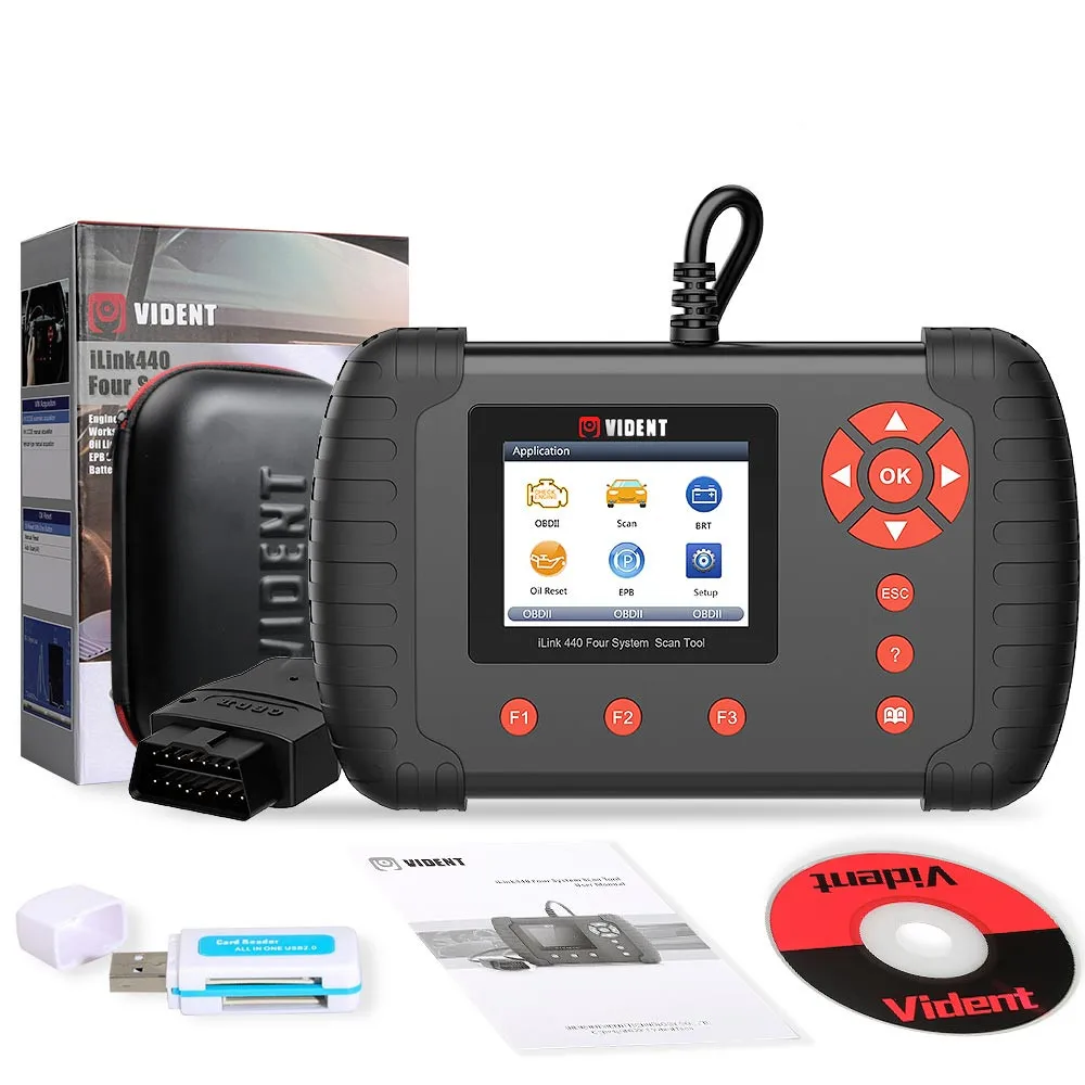 Диагностическая система VIDENT iLink440 инструмент для диагностики двигателя AT ABS SRS