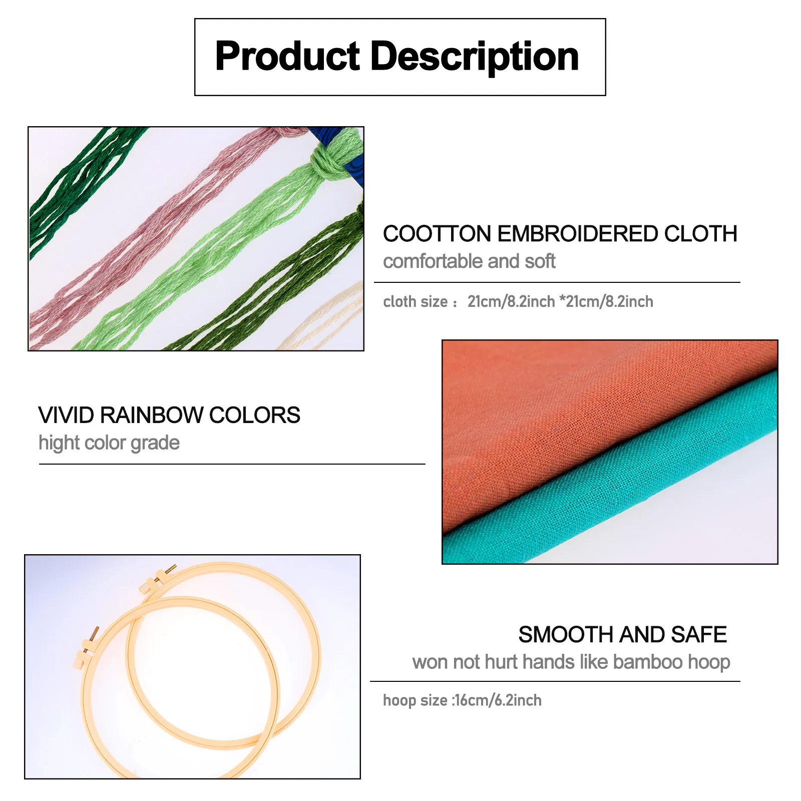 

3 Pack Embroidery Starter Kit