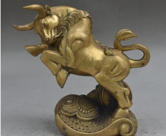 321 8 &quotКитайская народная фэншуй латунная благоприятная богатство стенд на RuYi