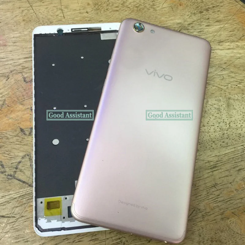 Черный/золотой корпус 6 0 дюйма для BBK Vivo Y71 Y71i Y71A задняя крышка аккумулятора детали