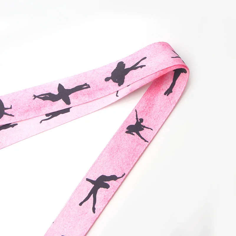 CA182 балетный шейный ремень ремешки для ключа ID карты тренажерного зала ремни